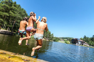 Schwimmen & Ruderbootfahren